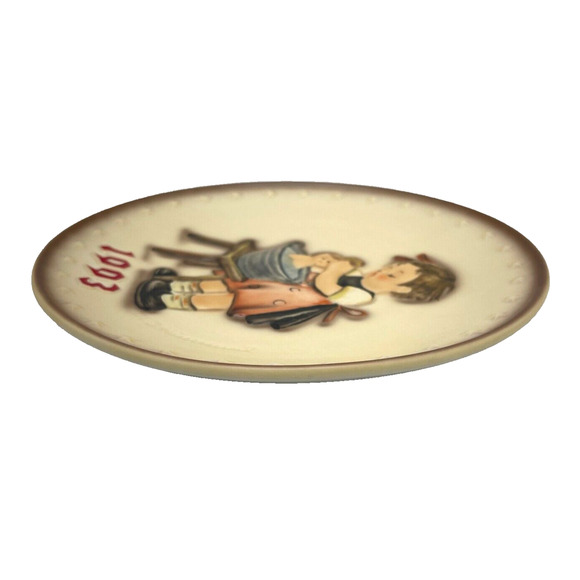 Vtg Goebel M.J. HUMMEL Annual Plate 1993 23rd Edition in a Series of 25 Hum 289 - Picture 5 of 14